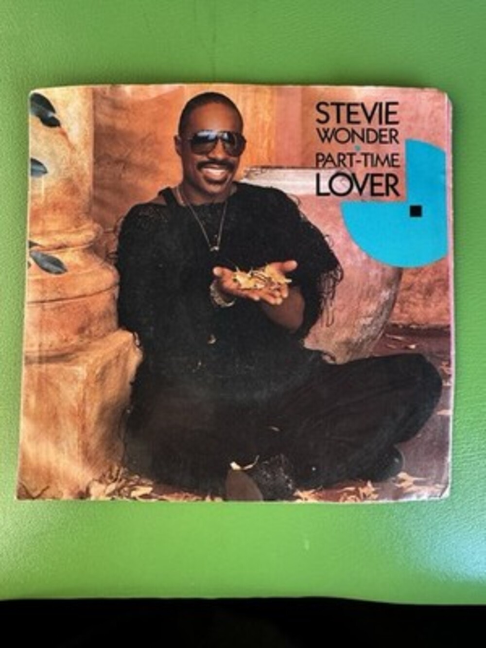 STEVIE WONDER PART TIME LOVER 2 Track 7" Single along with Picture Sleeve 1985